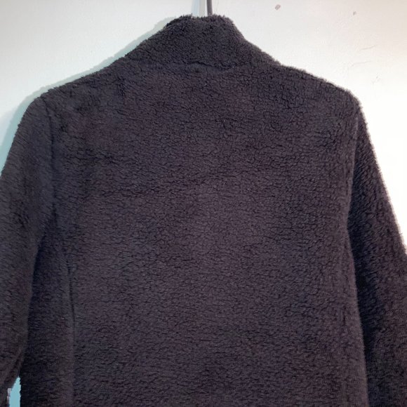 Nuvano Womens Blue Plush Fleece Quarter-Zipper Pullover Jacket-Size, S,M.L,XL - Picture 4 of 16